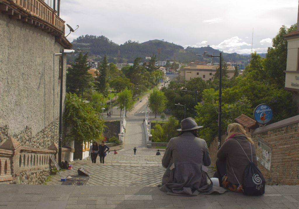 Cuenca patrimônio cultural da humanidade. Escalinatas