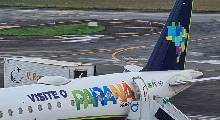 Azul passa a ter voos diretos entre Curitiba e Montevidéu