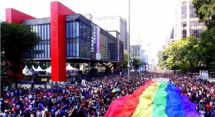 parada orgulho LGBT+ são paulo