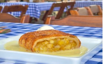 strudel de maçã biergarten