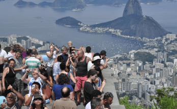 Brasil bate recorde de entrada de turistas internacionais