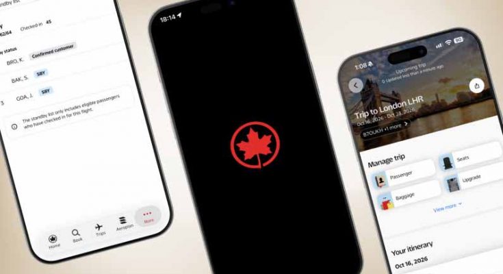 aplicativo air canada prêmio